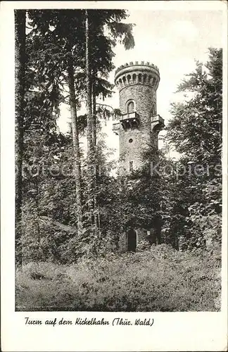 Kickelhahn Aussichtsturm Kat. Ilmenau