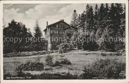 Ilmenau Thueringen Schoeffenhaus Kat. Ilmenau