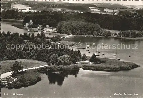 Eutin Fliegeraufnahme Grosser Eutiner See Kat. Eutin