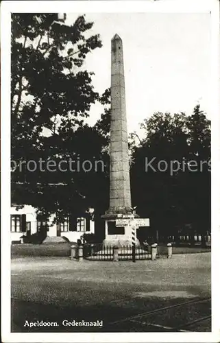 Apeldoorn Gedenknaald Kat. Apeldoorn