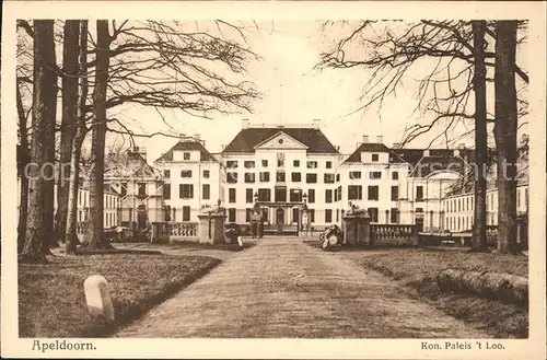 Apeldoorn Kon. Paleis Het Loo Kat. Apeldoorn