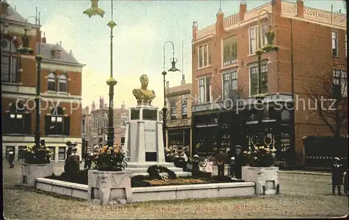 Apeldoorn Marktplein Monument Willem Kat. Apeldoorn