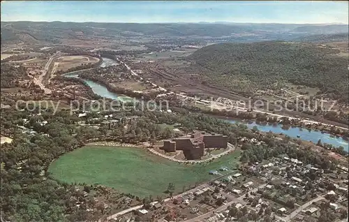 Binghamton State Hospital aerial view Kat. Binghamton