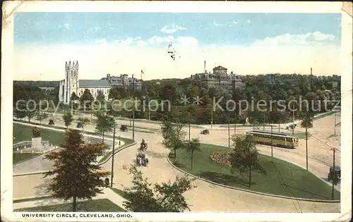 Cleveland Ohio University Circle Tram Kat. Cleveland