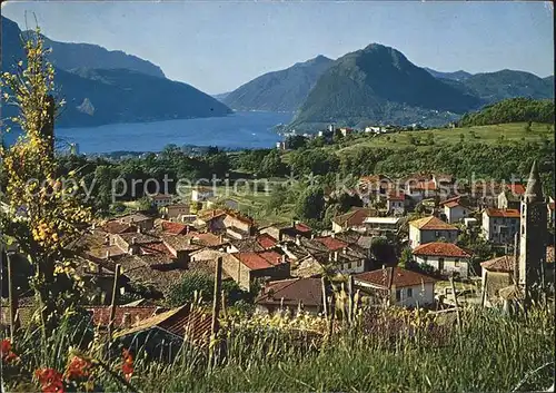 Comano Vista sul Lago di Lugano Kat. Comano