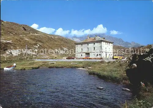 San Bernardino Hinterrhein Pass Ospiz Kat. Bernardino San