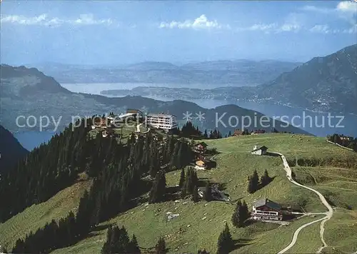 Beckenried Klewenalp Hotels Chalet Guggeregg Bahn Restaurant Panorama Kat. Beckenried