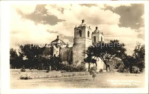 San Antonio Texas Mission Conception Kat. San Antonio