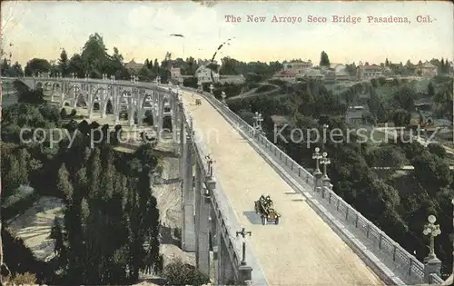 Pasadena California New Arroyo Seco Bridge Kat. Pasadena