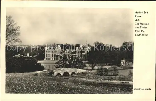 Saffron Walden Audley Audley End House Mansion Bridge Kat. Uttlesford