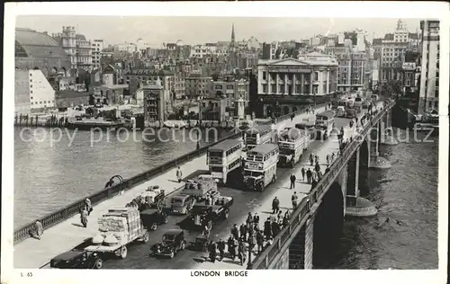 London London Bridge Thames Kat. City of London