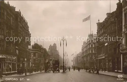 London Oxford Street Kat. City of London