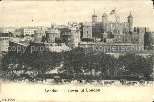 London Tower of London Kat. City of London