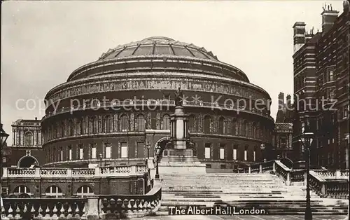 London Albert Hall Kat. City of London