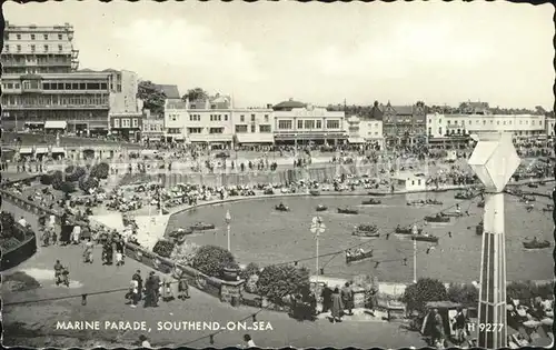 Southend-on-Sea Marine Parade Valentine's Post Card / Southend-on-Sea /Southend-on-Sea