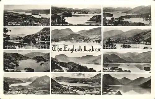 Coniston The English Lakes Mountains Kat. South Lakeland