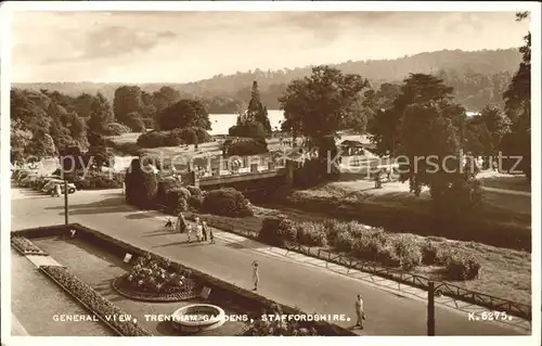 Staffordshire Moorlands General view Trentham Gardens Kat. Staffordshire Moorlands