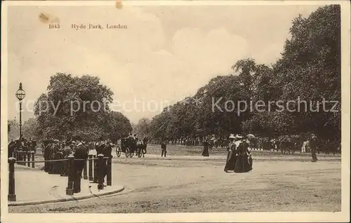 London Hyde Park Kat. City of London