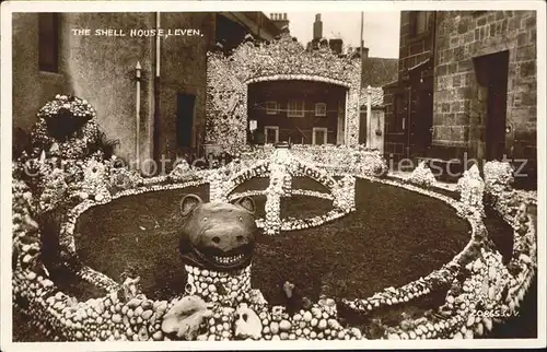 Leven The Shell House Valentine s Post Card Kat. Fife