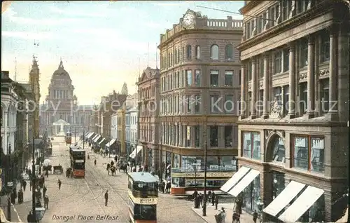 Belfast Donegal Place Tramway Kat. Belfast