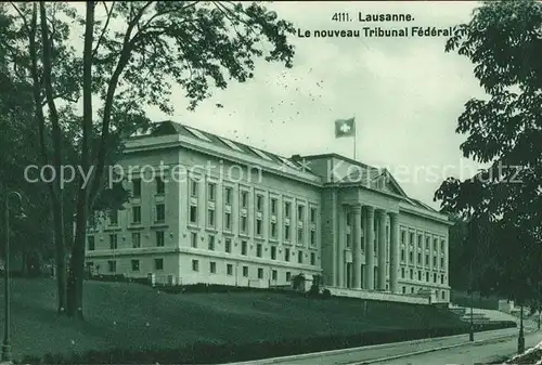 Lausanne VD Le nouveau Tribunal Federal / Lausanne /Bz. Lausanne City