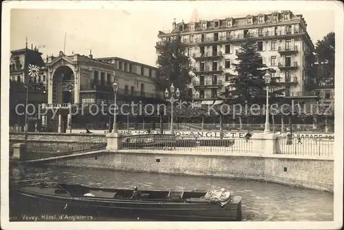 Vevey VD HOtel d Angleterre Kat. Vevey