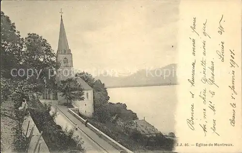 Montreux VD Eglise de Montreux / Montreux /Bz. Vevey