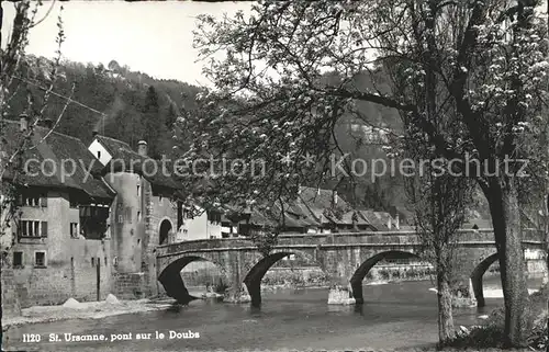 St Ursanne Pont sur le Doubs Kat. St Ursanne