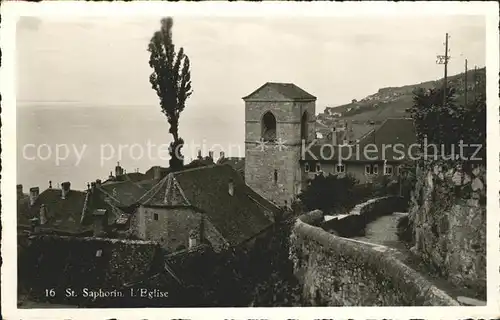 St Saphorin Lavaux Eglise Kat. St Saphorin Lavaux