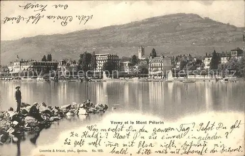 Vevey VD et le Mont Pelerin Kat. Vevey