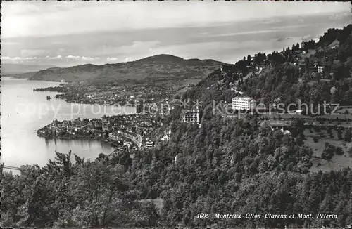 Montreux VD Glion Clarens et Mont Pelerin / Montreux /Bz. Vevey