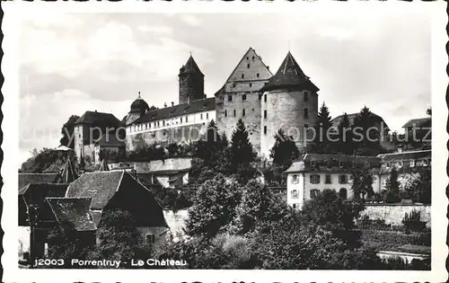 Porrentruy Le Chateau Kat. Porrentruy