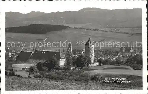 Porrentruy La Chateau et vue generale Kat. Porrentruy