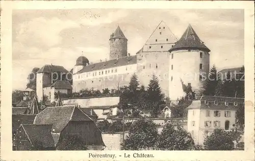 Porrentruy Le Chateau Kat. Porrentruy