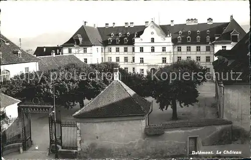 Delemont Le Chateau Kat. Delemont