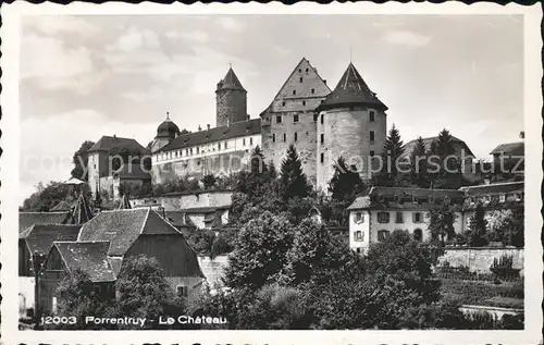 Porrentruy Le Chateau Kat. Porrentruy