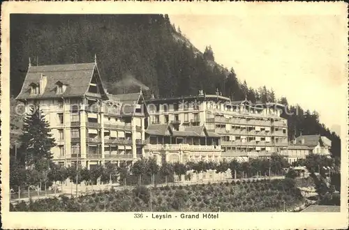 Leysin Grand Hotel Kat. Leysin