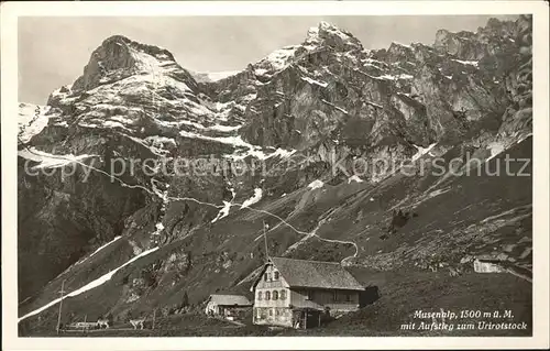 Musenalp mit Aufstieg zum Urirotstock Kat. Musenalp