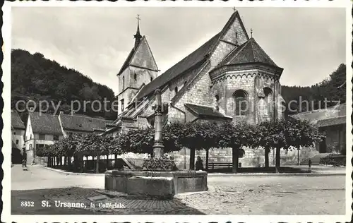 St Ursanne la Collegiale Kat. St Ursanne