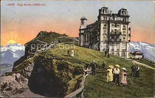 Rigi Kulm Hotel Kat. Rigi Kulm