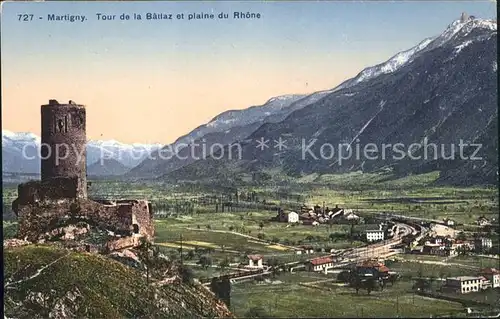 Martigny VS Tour de la Battlaz et plaine du Rhone Kat. Martigny