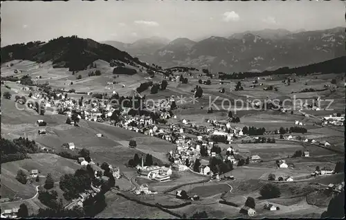 Gais AR Zweibruecken mit Sommersberg Stoos und Vorarlberg / Gais /Bz. Mittelland