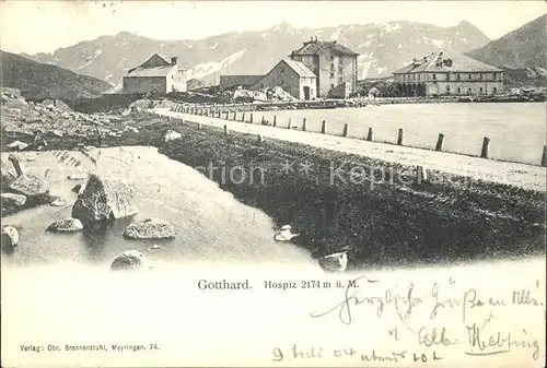 St Gotthard Hospiz Kat. Gotthard St.