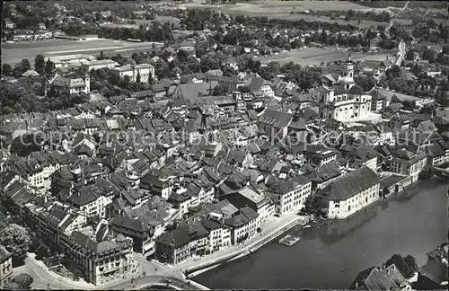 Solothurn Fliegeraufnahme Kat. Solothurn