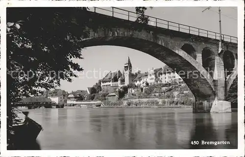 Bremgarten AG Teilansicht mit Bruecke / Bremgarten /Bz. Bremgarten