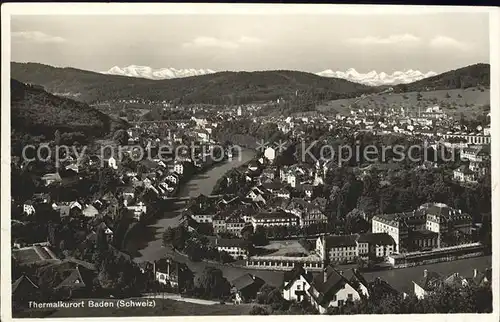 Baden AG Panorama Kat. Baden