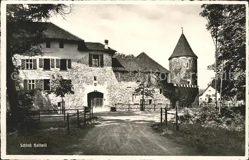 Hallwil Schloss Hallwil Kat. Hallwil