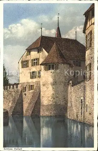 Hallwil Schloss Hallwil Kat. Hallwil