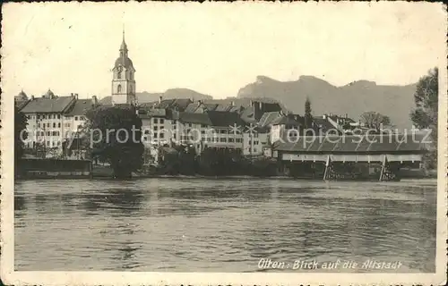 Olten Altstadtblick Kat. Olten