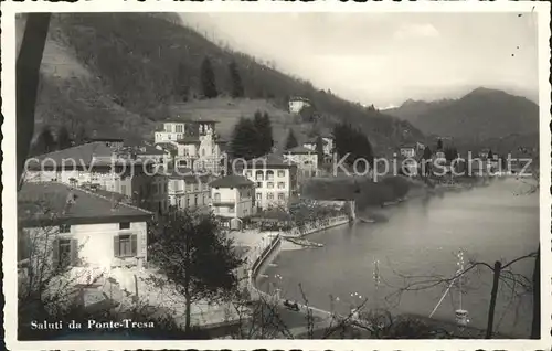 Ponte Tresa Panorama Kat. Ponte Tresa